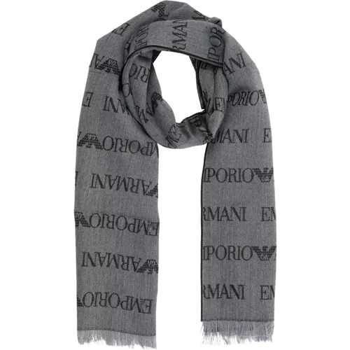 Scarf , male, Sizes: ONE SIZE - Emporio Armani - Modalova