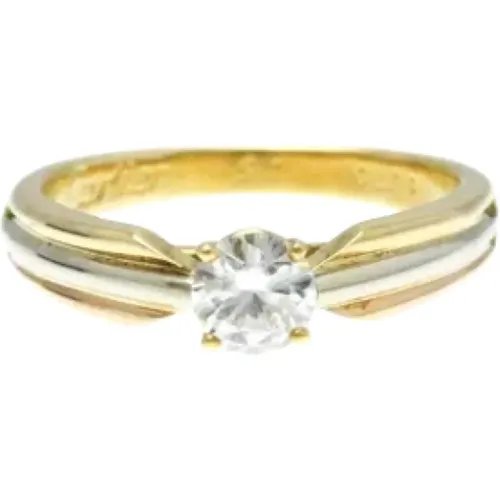 Pre-owned Gold rings , female, Sizes: ONE SIZE - Cartier Vintage - Modalova