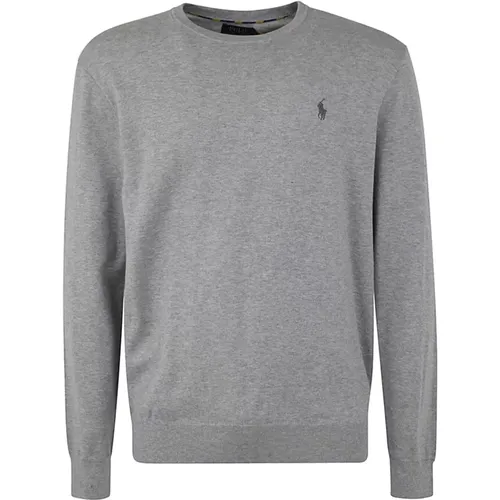 Andover Heather Long Sleeve Sweater , male, Sizes: XL, 2XL - Ralph Lauren - Modalova