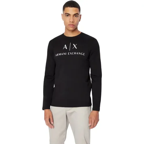 Polo Shirt , Herren, Größe: L - Armani Exchange - Modalova