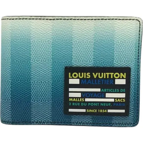 Pre-owned Canvas wallets , male, Sizes: ONE SIZE - Louis Vuitton Vintage - Modalova