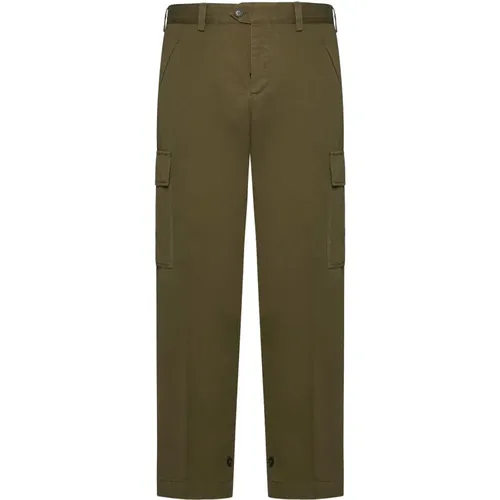 Military Style Trousers , male, Sizes: W36, W34, W31, W32, W30 - PT Torino - Modalova