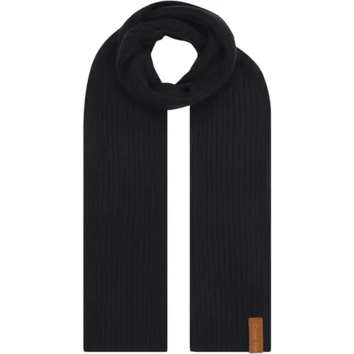 Cozy Cashmere Scarf 30x180 , male, Sizes: ONE SIZE - Calvin Klein - Modalova