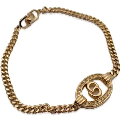 Pre-owned Metal bracelets , female, Sizes: ONE SIZE - Dior Vintage - Modalova