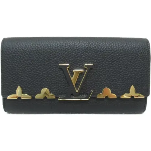 Pre-owned Leather wallets , female, Sizes: ONE SIZE - Louis Vuitton Vintage - Modalova