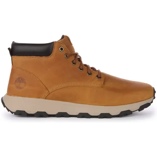 Winsor Park Mid Chukka Boots , male, Sizes: 10 UK, 8 UK, 11 UK, 10 1/2 UK, 9 1/2 UK, 11 1/2 UK, 12 UK - Timberland - Modalova