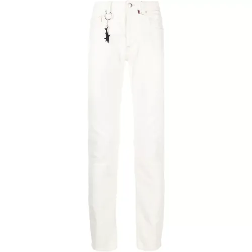 Rivet 5 pockets jeans , male, Sizes: XL, M, L - PAUL & SHARK - Modalova