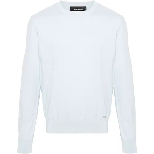 Cotton Sweater , male, Sizes: M, L - Dsquared2 - Modalova