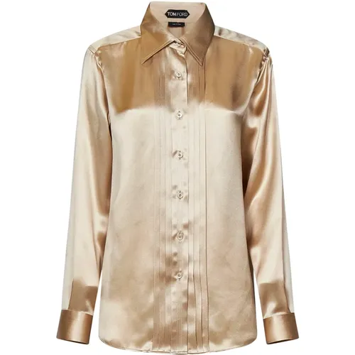 Shirts , female, Sizes: XS - Tom Ford - Modalova