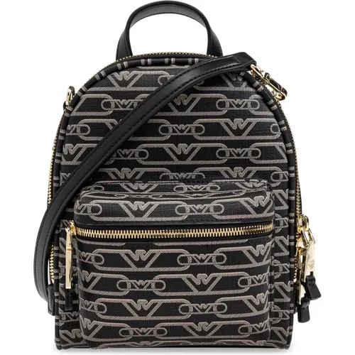 Rucksack mit Monogramm - Emporio Armani - Modalova