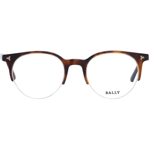 Braune Plastik Runde Optische Brillen - Bally - Modalova