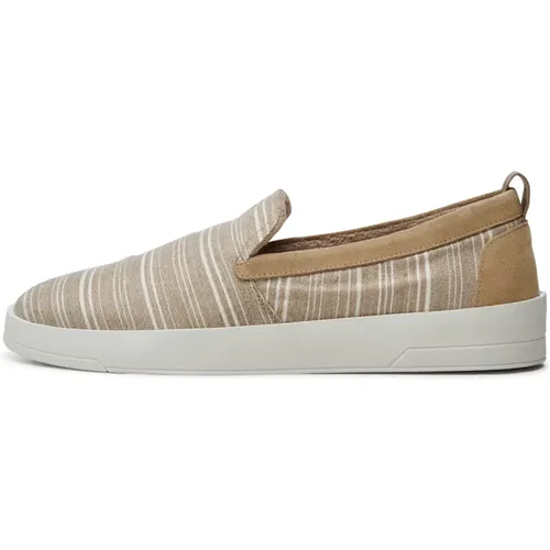 Noah Slip-On Textil - Sand Stripe , Herren, Größe: 43 EU - Shoe the Bear - Modalova