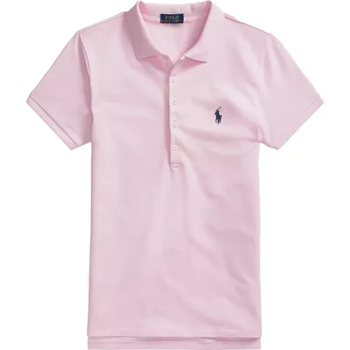 Klassisches Polo Slim Shirt , Damen, Größe: XL - Ralph Lauren - Modalova