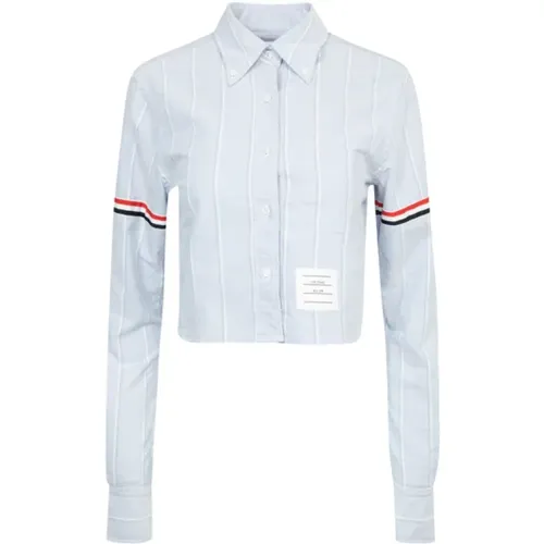 Klassisches Weißes Button-Up Hemd - Thom Browne - Modalova