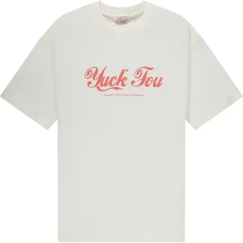 Yuck Fou Grafik T-Shirt , Herren, Größe: XL - In Gold We Trust - Modalova