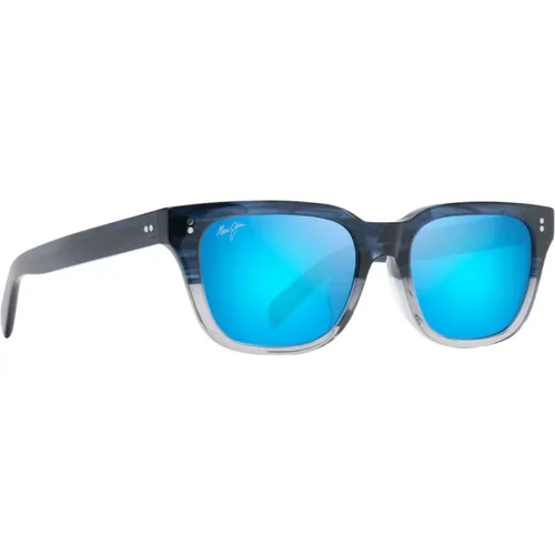 Hawaii Sunglasses Square Transparent , unisex, Sizes: 54 MM - Maui Jim - Modalova