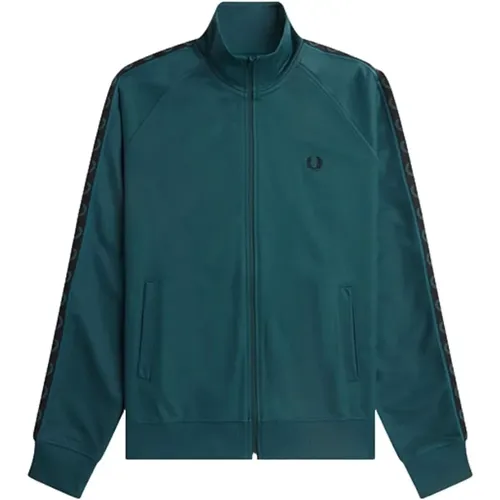 Contrast Tape Jacket , male, Sizes: S - Fred Perry - Modalova