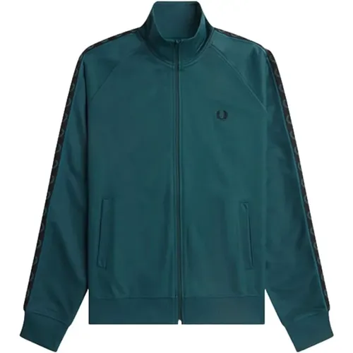 Contrast Tape Jacket , male, Sizes: XL - Fred Perry - Modalova