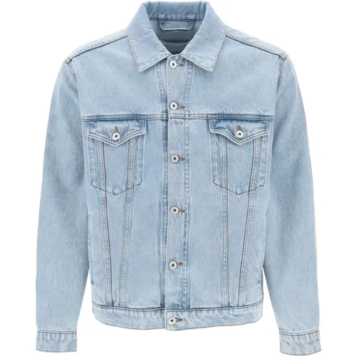 Denim Jacke , Herren, Größe: M - Y/Project - Modalova