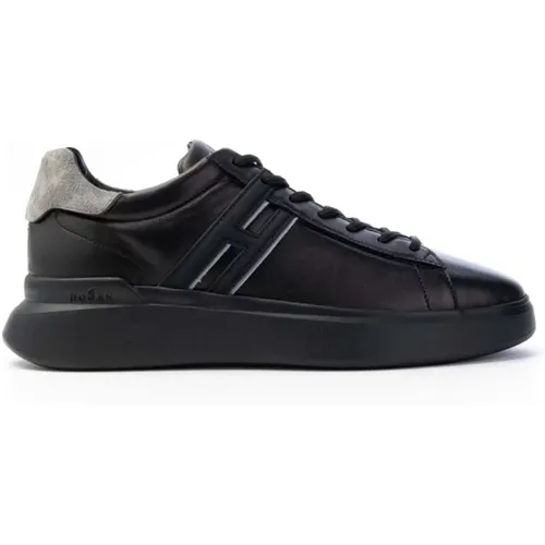 Urban Casual Leather Sneakers , male, Sizes: 6 1/2 UK, 8 UK, 8 1/2 UK, 9 UK, 5 1/2 UK, 6 UK, 7 UK, 5 UK, 7 1/2 UK, 9 1/2 UK, 10 UK - Hogan - Modalova