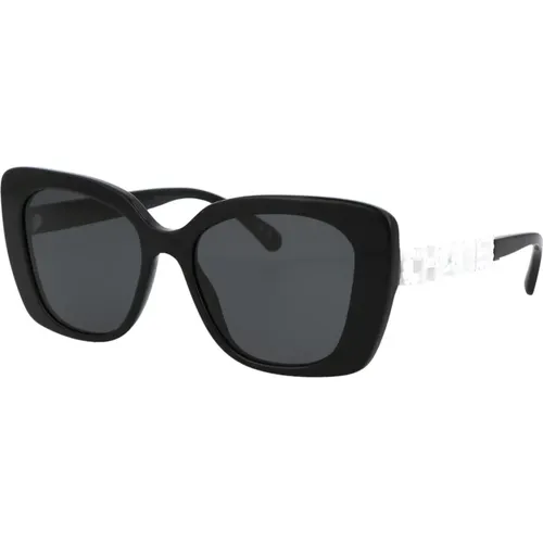 Stylische Sonnenbrille mit Einzigartigem Design , Damen, Größe: 53 MM - Chanel - Modalova