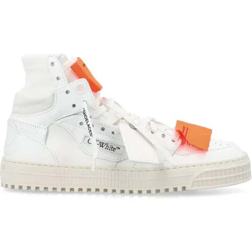 Weiße Orange High-Top Sneakers Off - Off White - Modalova