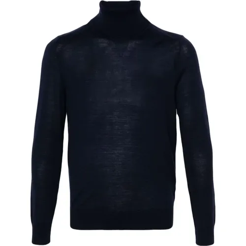 Merino Wool Roll Neck Sweater , male, Sizes: L, 2XL, S, XL, M - Paul Smith - Modalova