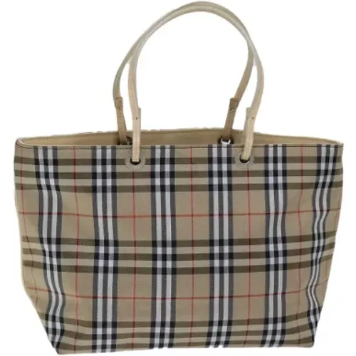 Pre-owned Nylon handbags , female, Sizes: ONE SIZE - Burberry Vintage - Modalova