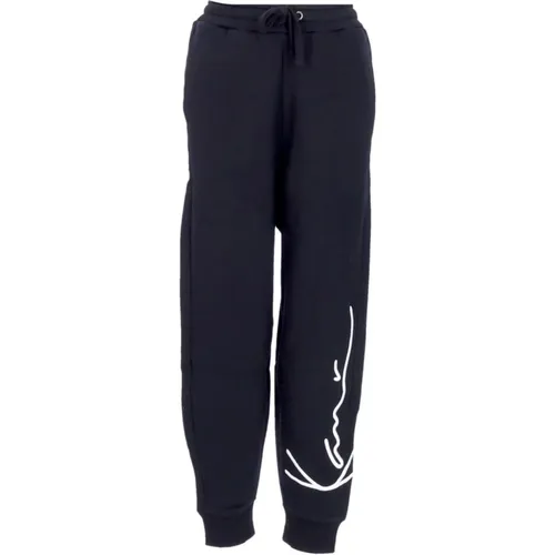 Signature Wide Fit Sweatpants Schwarz - Karl Kani - Modalova