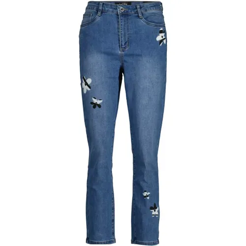 Cropped Slim-fit Jeans , Damen, Größe: L - Joseph Ribkoff - Modalova