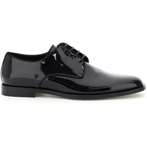 Stylish Derby Shoes for Men , male, Sizes: 7 1/2 UK, 9 UK - Dolce & Gabbana - Modalova