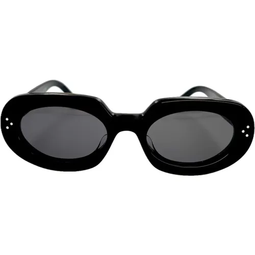 Bold 3 Dots Oval Sunglasses , female, Sizes: 54 MM - Celine - Modalova