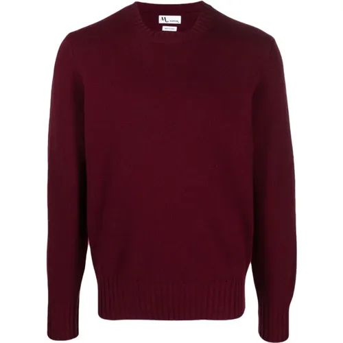 Bordeaux Sweaters with Appio Shirt , male, Sizes: 2XL - Doppiaa - Modalova