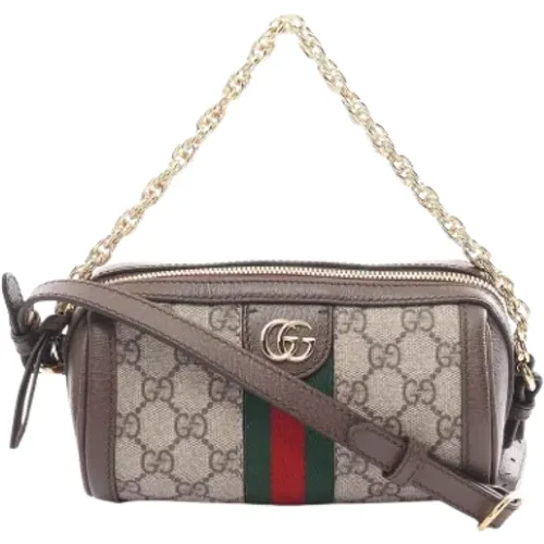 Pre-owned Canvas gucci-bags , female, Sizes: ONE SIZE - Gucci Vintage - Modalova