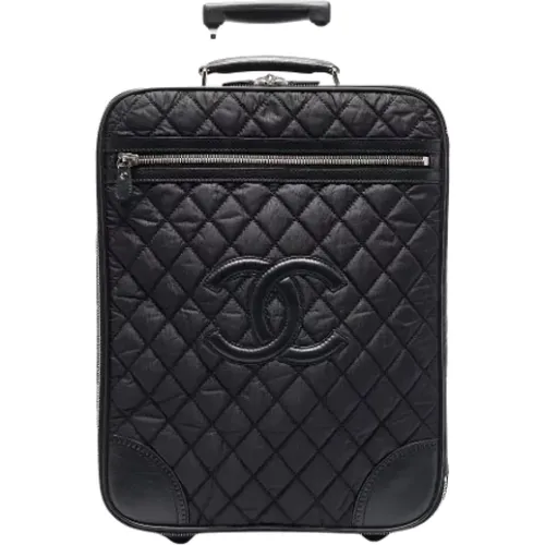 Pre-owned Leather travel-bags , female, Sizes: ONE SIZE - Chanel Vintage - Modalova