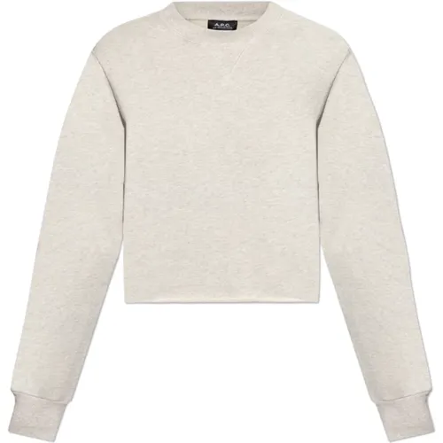 Sweatshirt Label , Damen, Größe: S - A.P.C. - Modalova