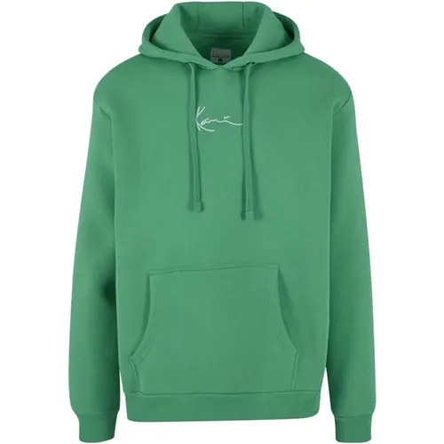 Grüner Baumwoll Essential Sweatshirt - Karl Kani - Modalova