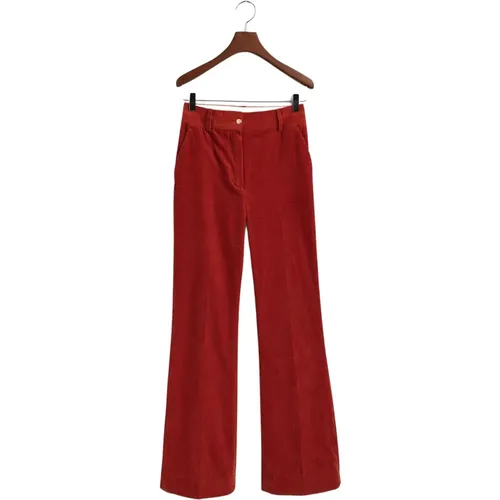 Wide Leg Pants , female, Sizes: L, M - Gant - Modalova