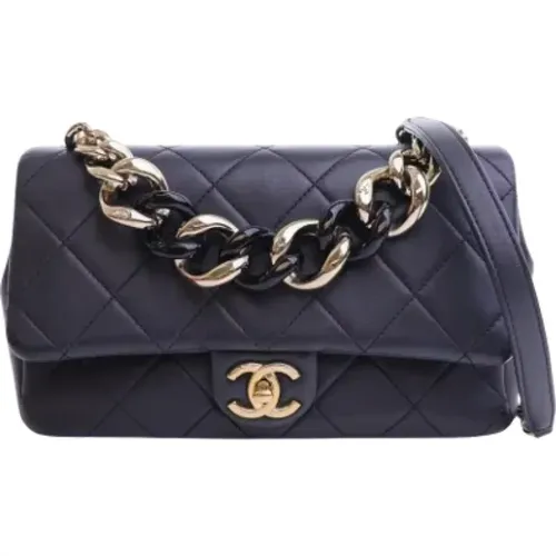 Pre-owned Leather chanel-bags , female, Sizes: ONE SIZE - Chanel Vintage - Modalova