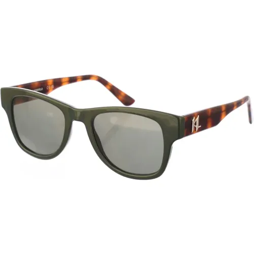 Ovale Acetat-Sonnenbrille mit UV-Schutz , Herren, Größe: ONE Size - Karl Lagerfeld - Modalova