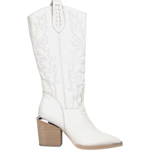 Cowboy boot embroidered , female, Sizes: 5 UK - Alma en Pena - Modalova