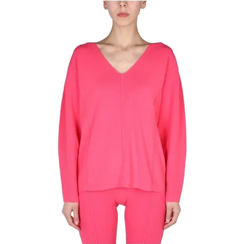 V-Neck Sweater , female, Sizes: L - Helmut Lang - Modalova
