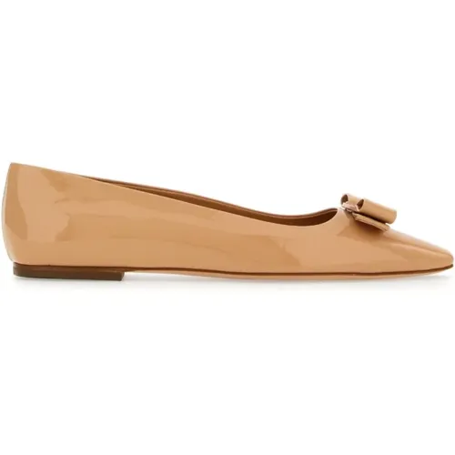 Ferragamo Flat shoes , female, Sizes: 3 1/2 UK - Salvatore Ferragamo - Modalova