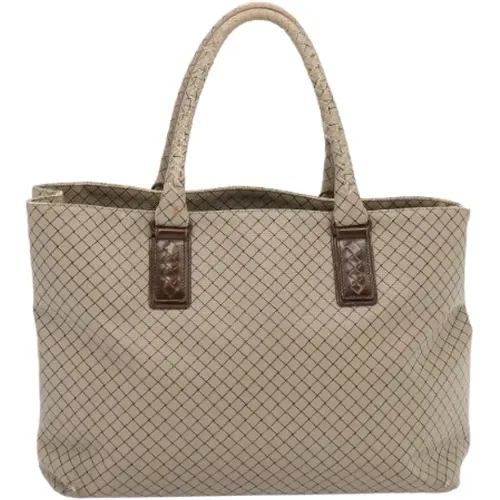 Pre-owned Canvas totes , female, Sizes: ONE SIZE - Bottega Veneta Vintage - Modalova