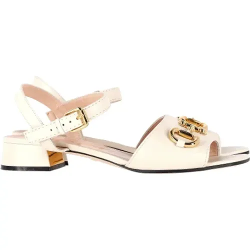 Pre-owned Leder sandals - Gucci Vintage - Modalova