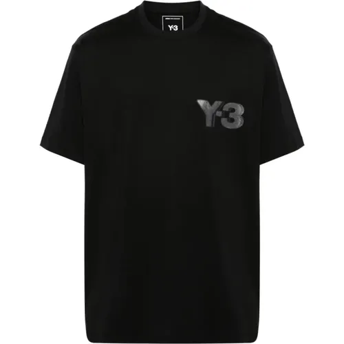 Reflektierendes Logo-Shirt , Herren, Größe: XL - Y-3 - Modalova