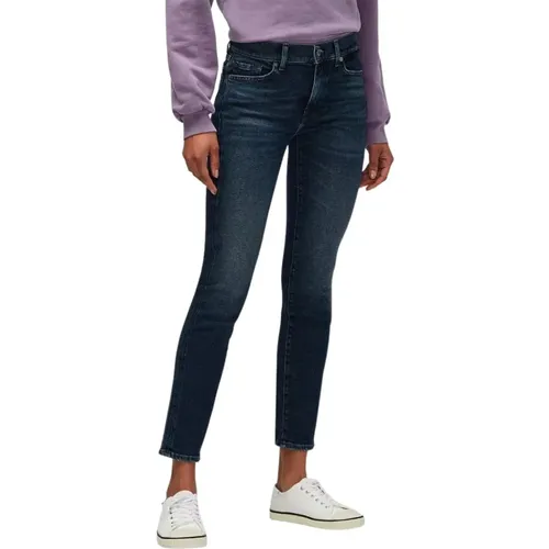 Skinny Jeans , Damen, Größe: W26 - 7 For All Mankind - Modalova