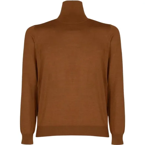 Turtleneck Sweater Regular Fit , Herren, Größe: S - Laneus - Modalova