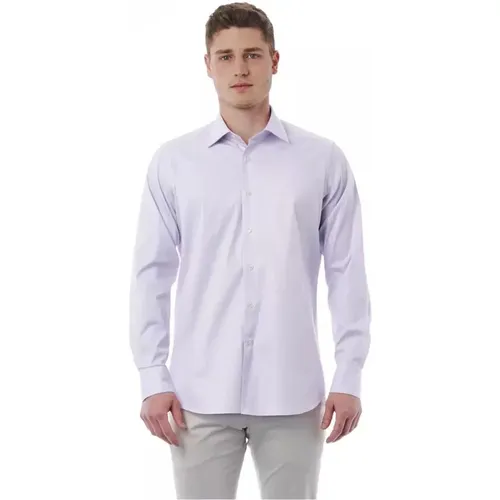 Cotton Regular Fit Shirt with Italian Collar , male, Sizes: XL - Bagutta - Modalova