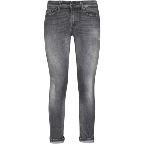 Zerrissene 5-Pocket-Jeans , Damen, Größe: W25 - Dondup - Modalova